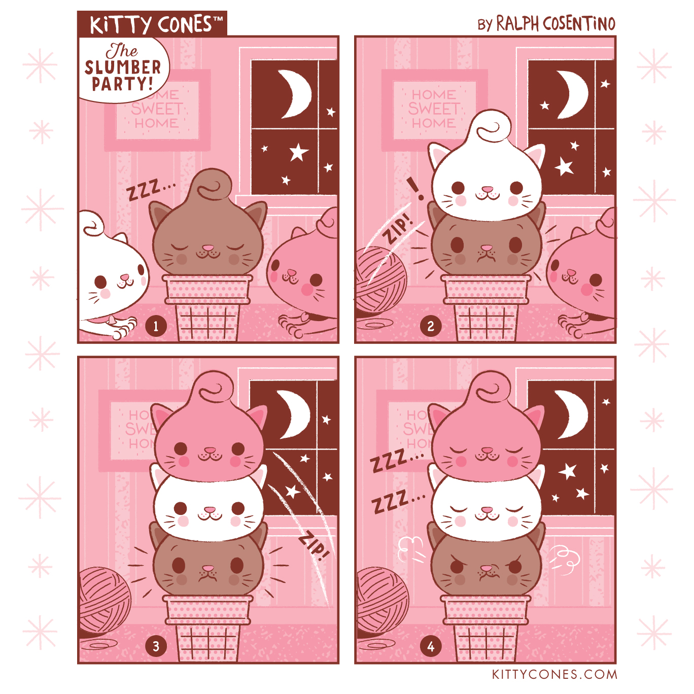 Kitty Cones Comic Strip # 6